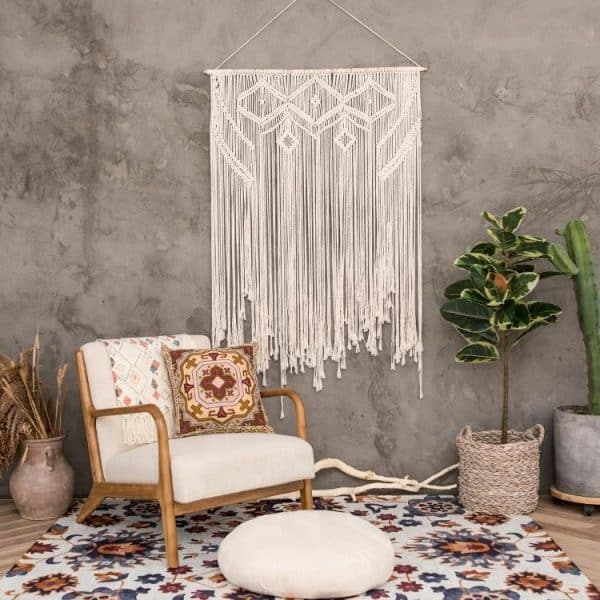 macrame wall hanging